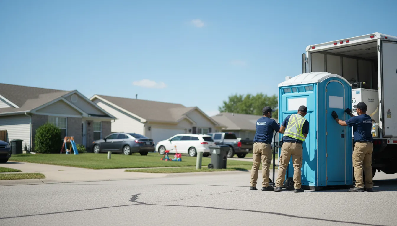 Standard Porta Potty Rentals in Eleroy, IL near me
